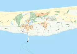 Ameland kaart 1746