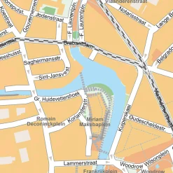 Centrumkaart Gent 2081