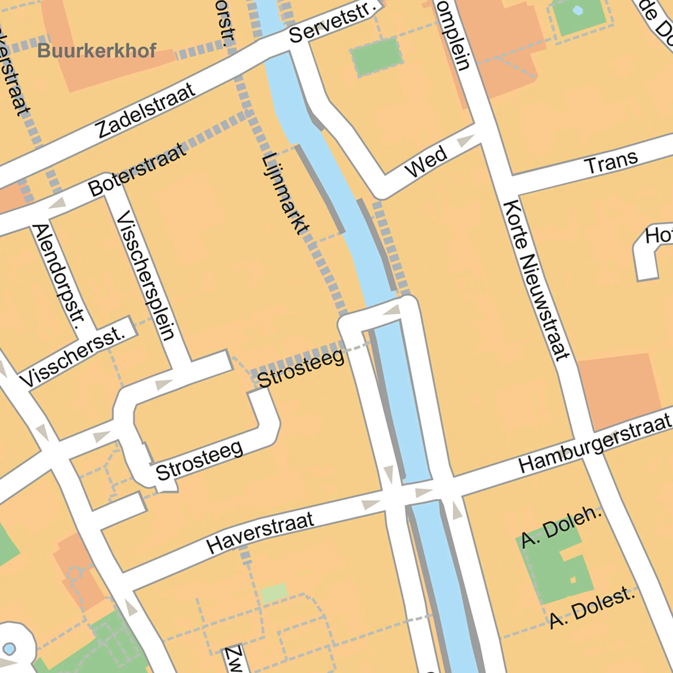 Centrumkaart Utrecht 2077
