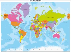 Eenvoudige Wereldkaart 158