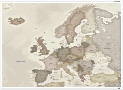Europakaart nostalgisch 843