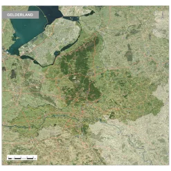Gelderland Satellietkaart 1652