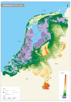 Hoogtekaart Nederland Nauwkeurig 1774