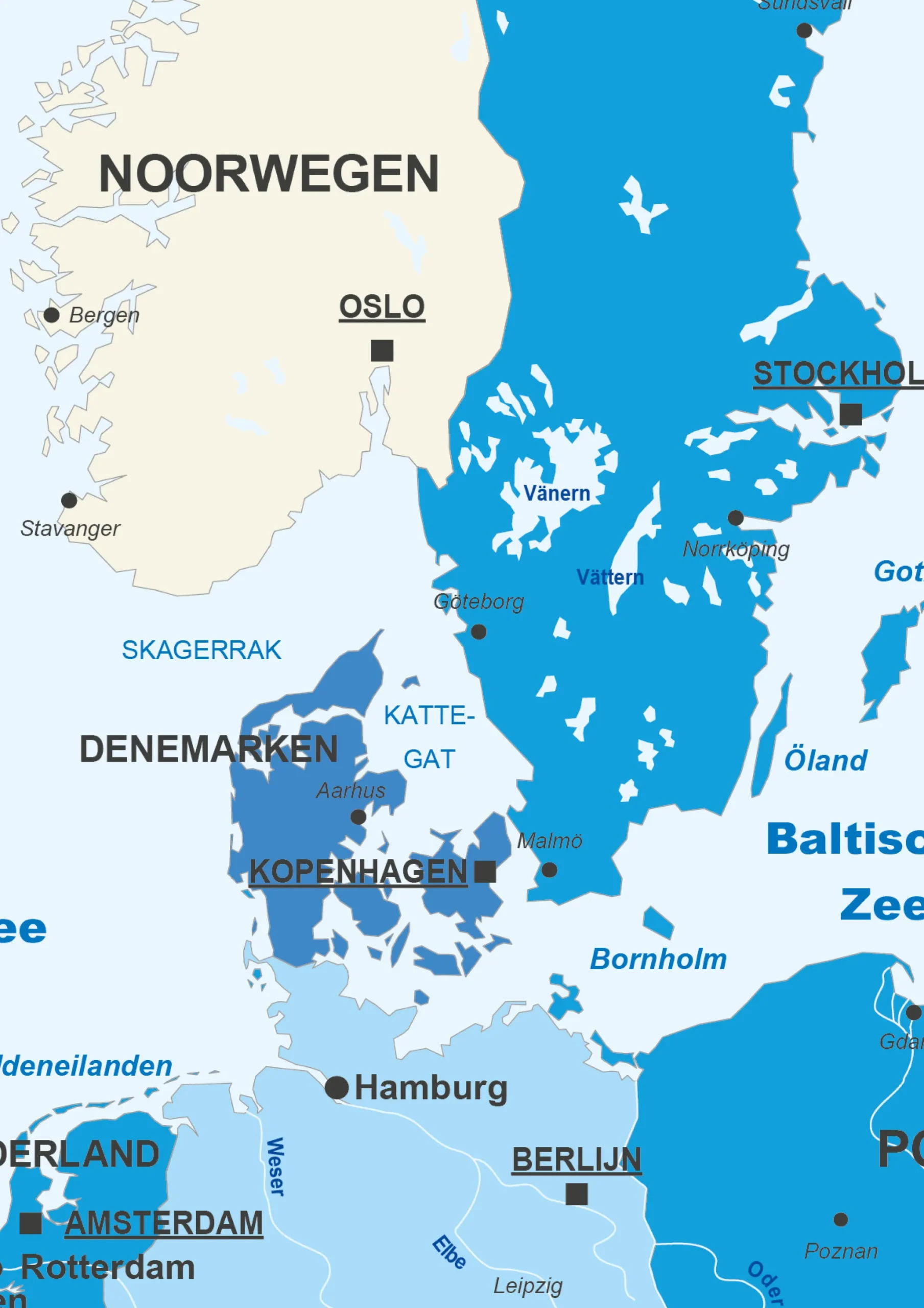Kaart Europese Unie 1324