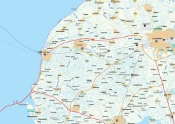 Kaart Friesland 439