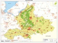 Kaart Gelderland 452