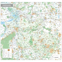 Kaart Overijssel 445
