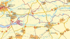 Kaart van Nederland 339