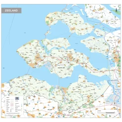 Kaart Zeeland 447