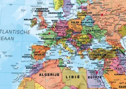 MI Wereldkaart staatkundig Nederlands