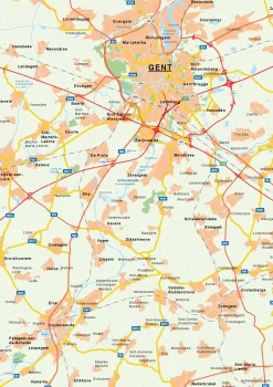 Natuurkundige kaart Oost-Vlaanderen 359