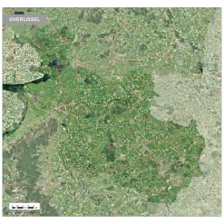 Overijssel Satellietkaart 1660