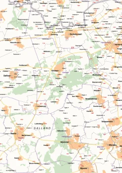 Postcode-/Gemeentekaart Overijssel 249