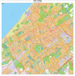 Postcodekaart Den Haag 104