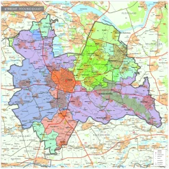Postcodekaart Provincie Utrecht 609