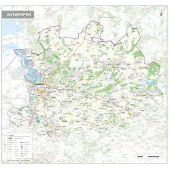 Provinciekaart Antwerpen 349