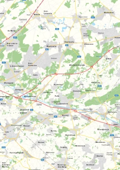 Provinciekaart Antwerpen 349
