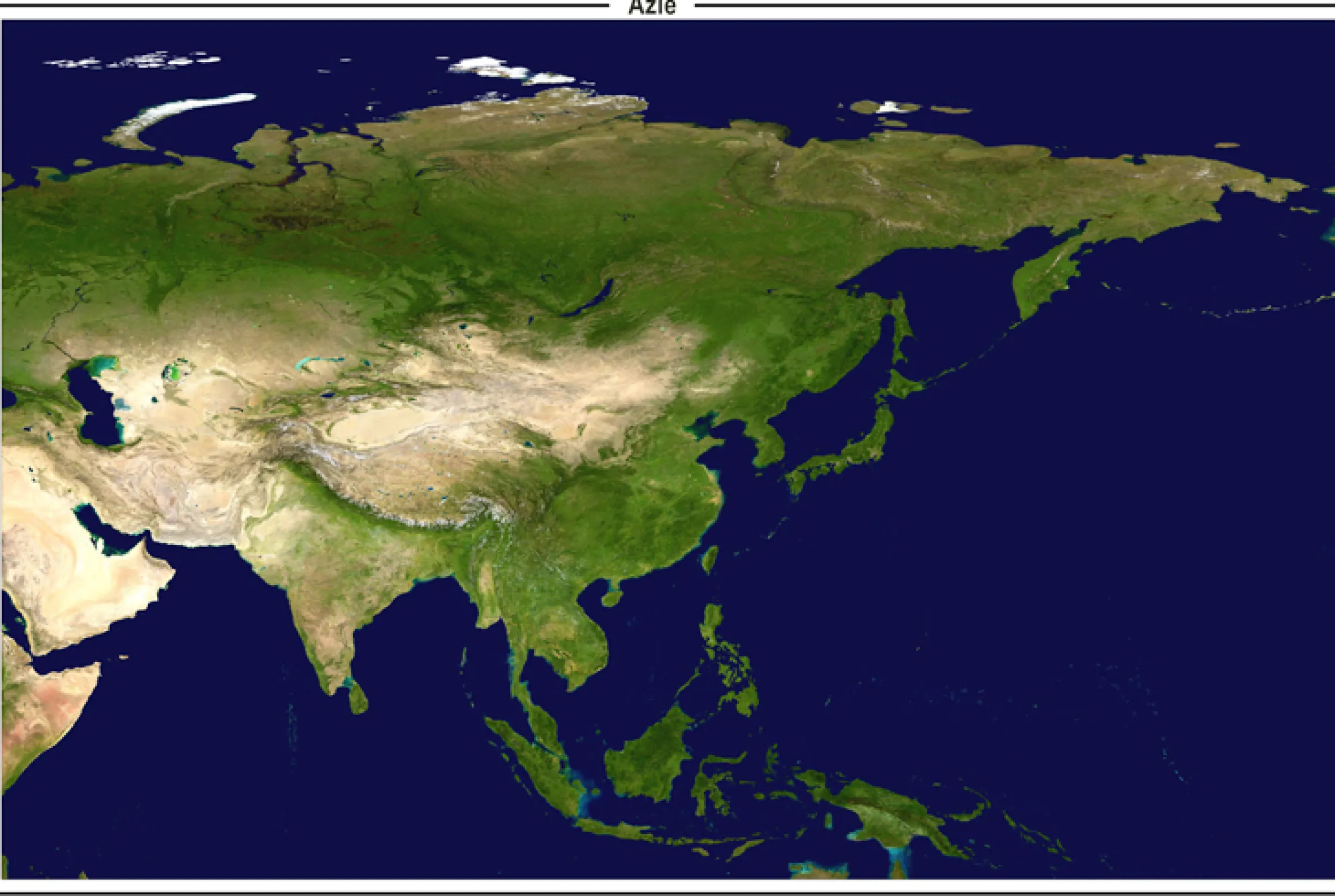 Satellietbeeld Azië 1331