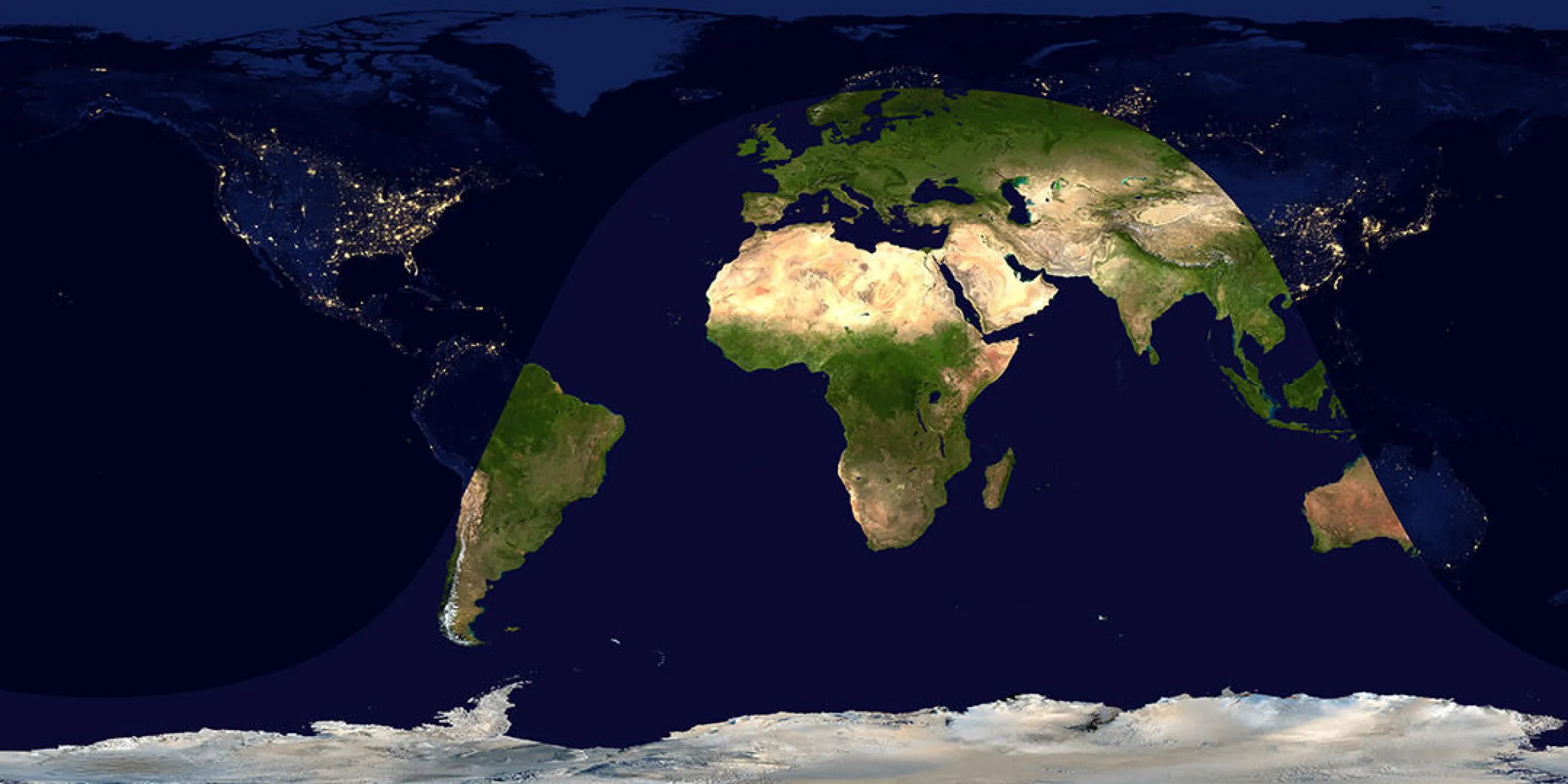 Satellietbeeld Dag en Nacht 848