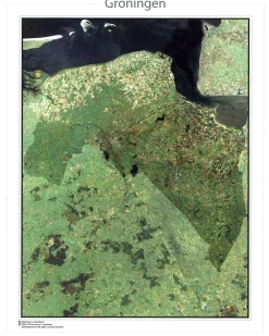 Satellietkaart Groningen 1354