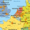 3 Schoolkaarten Nederland/Europa/Wereld met Vlaggen 1764