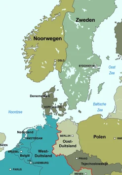 Schoolkaart Europa (1958-heden) 1778