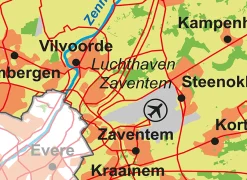 Schoolkaart provincie Vlaams-Brabant 1820
