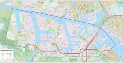 Stadsdeelkaart Amsterdam Westpoort 2067