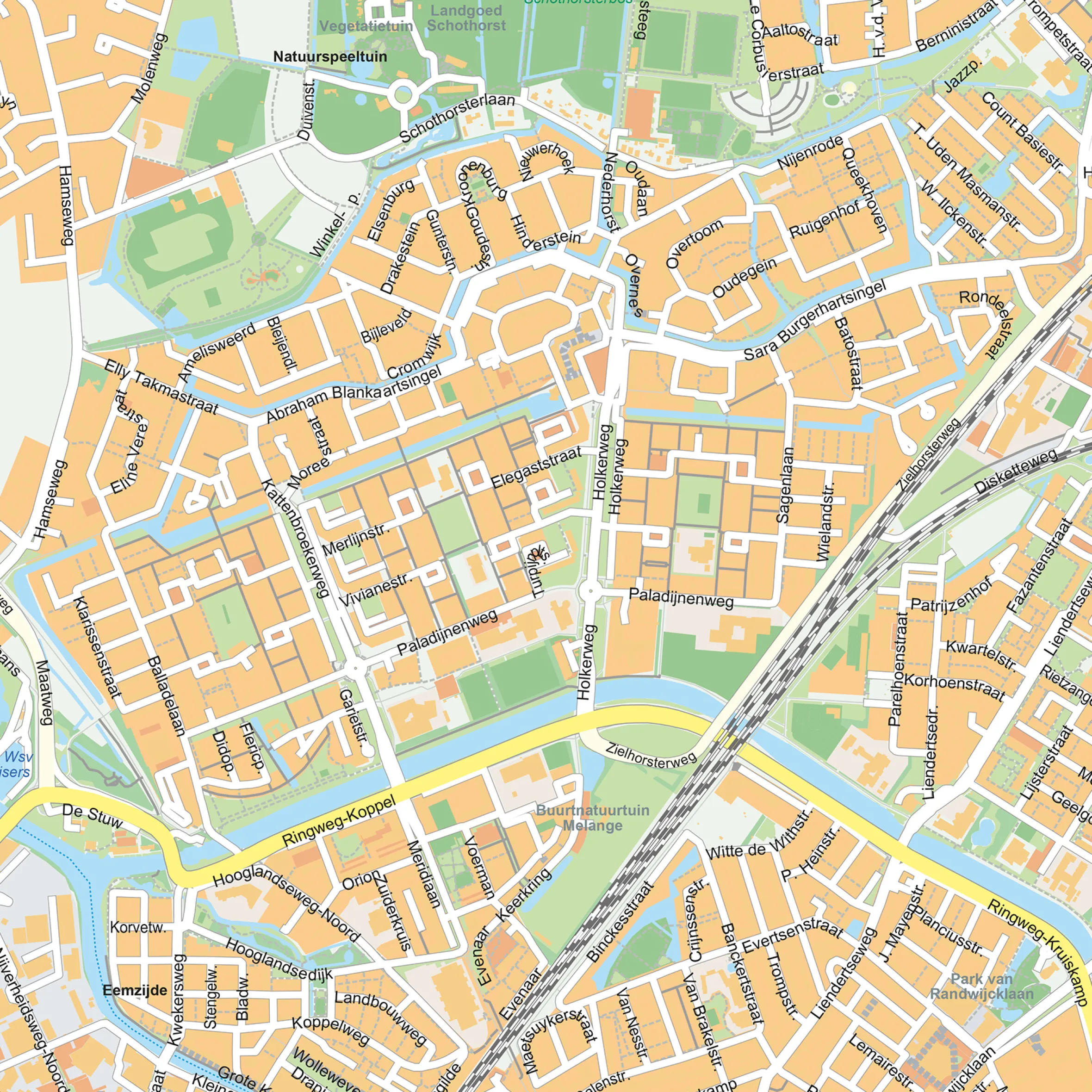 Stadsplattegrond Amersfoort Gedetailleerde Kaart 1846
