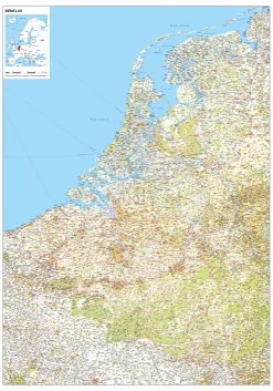 Strakke Beneluxkaart 1487