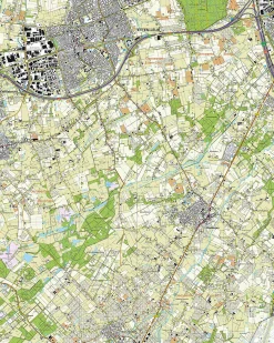 Topografische Kaart 50A Etten-Leur