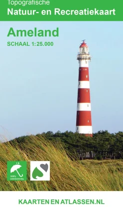 Topografische kaart Ameland