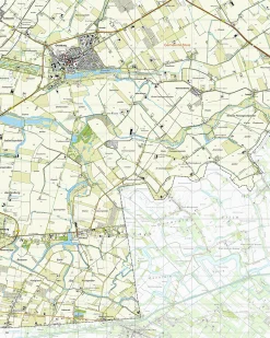 Topografische Kaart 54A Oostburg