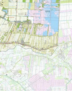 Topografische Kaart 23A Weiteveen