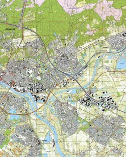 Topografische Kaart 40B Arnhem