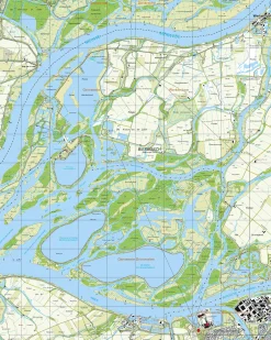 Topografische Kaart 44B Biesbosch