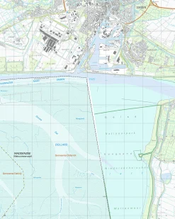 Topografische Kaart 8B Dollard