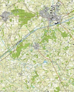 Topografische Kaart 34B Goor