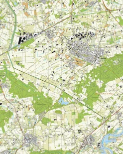 Topografische Kaart 58B Panningen