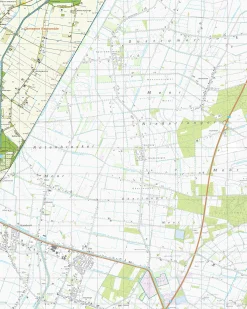 Topografische Kaart 18B Wessingtange