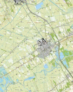 Topografische Kaart 16B Wolvega