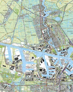 Topografische Kaart 25B Zaandam