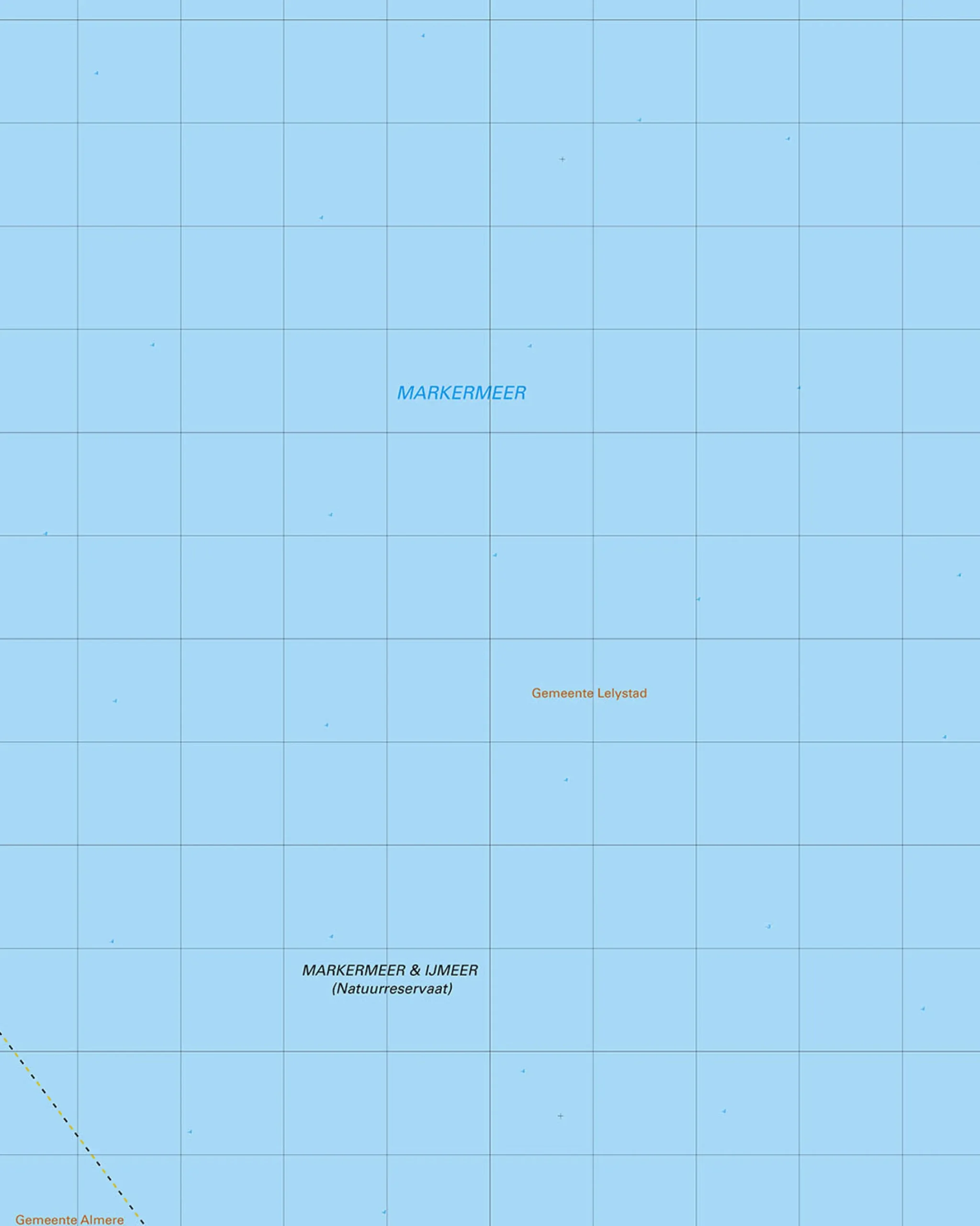 Topografische Kaart 20C Markermeer
