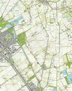 Topografische Kaart 13C Stadskanaal