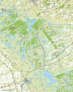 Topografische Kaart 16D Blokzijl