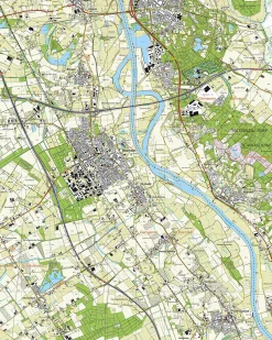 Topografische Kaart 46D Boxmeer