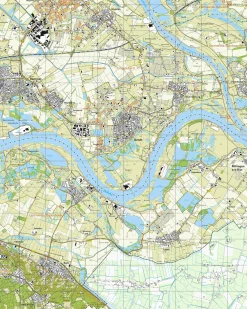Topografische Kaart 40D Gendt