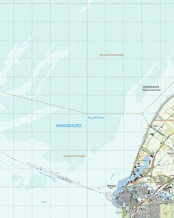 Topografische Kaart 5D Harlingen