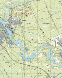 Topografische Kaart 21D Kampen
