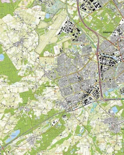 Topografische Kaart 51D Veldhoven